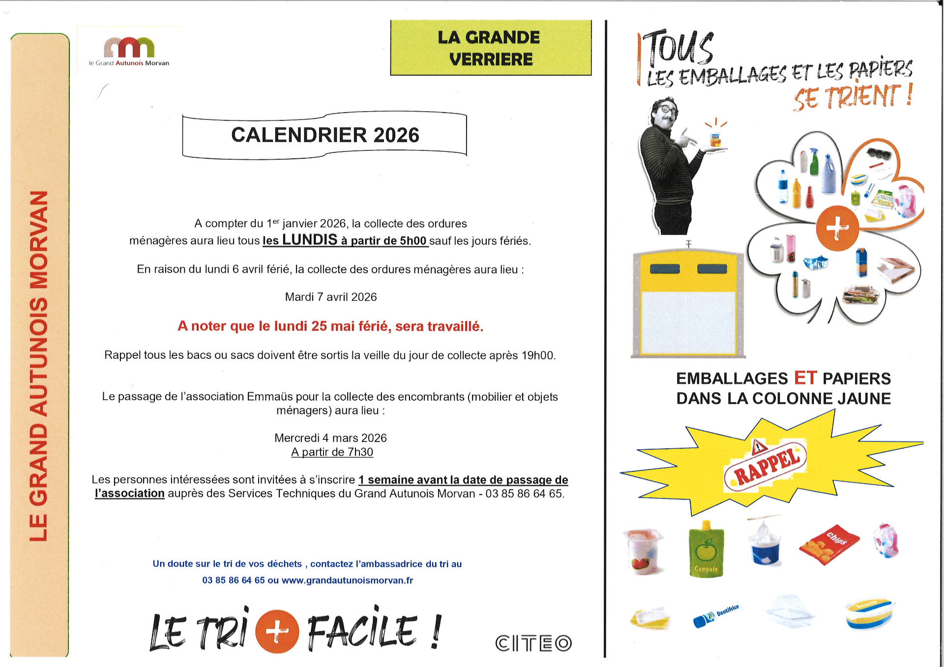 Collecte ordures ménagères